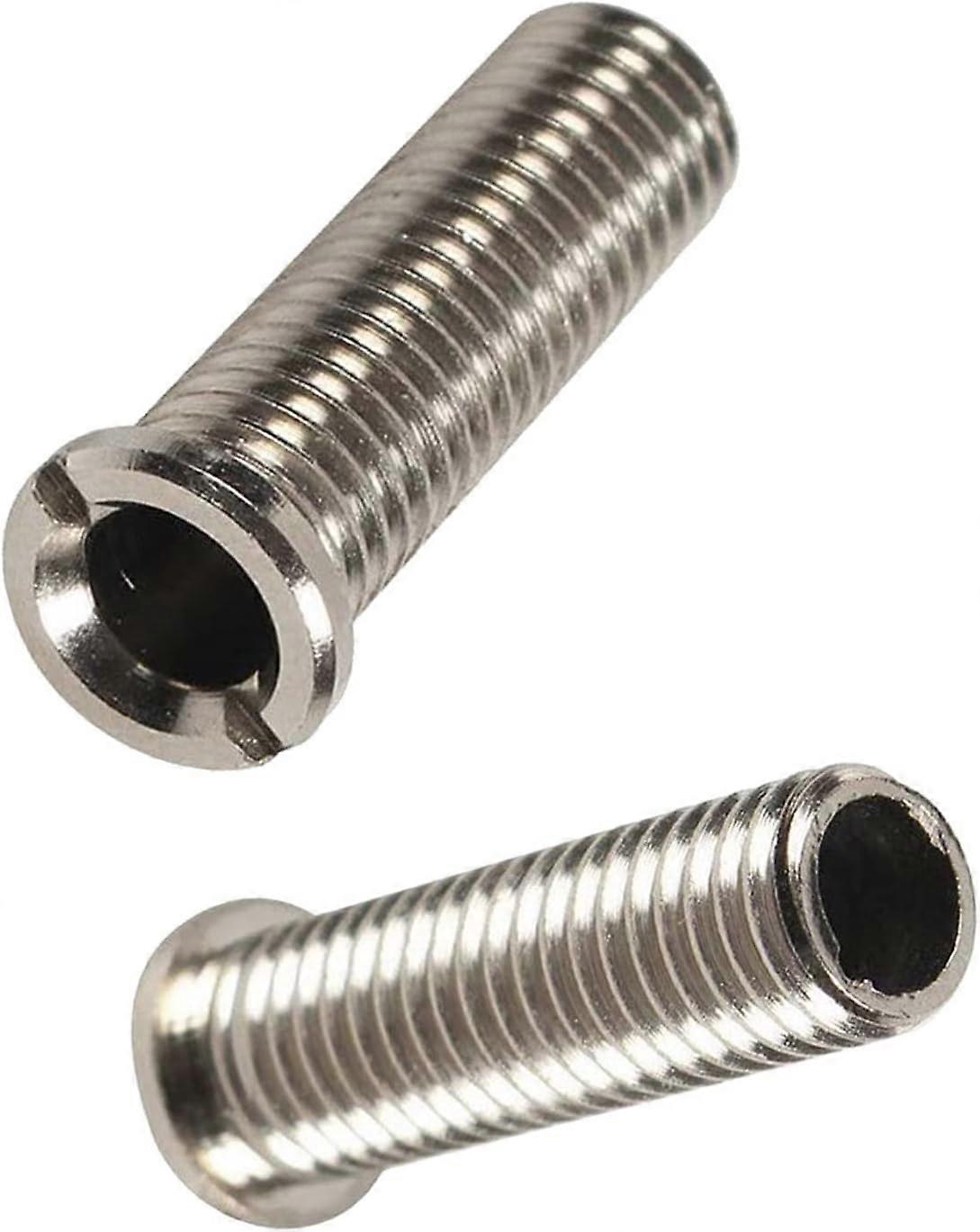 Rhafayre 2-Pack Sink Fastening Accessories Sink Basket Screws 45mm Drain Replacement Sink Basket Strainer Screws