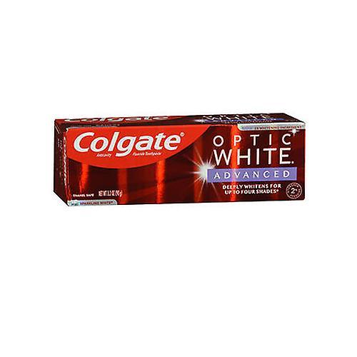 Colgate Optic White Advanced Whitening Toothpaste, 3.2 Oz (Pack of 1)