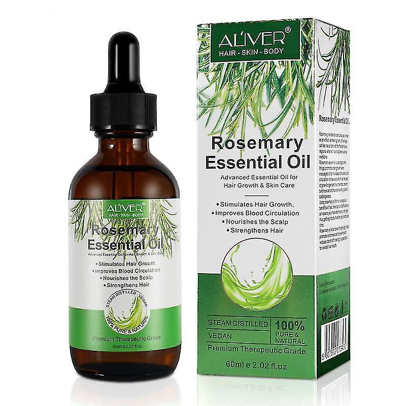 Sunset Rosemary Hair Growth Serum Anti Hair Loss Essential Oil Fast Regrowth Products