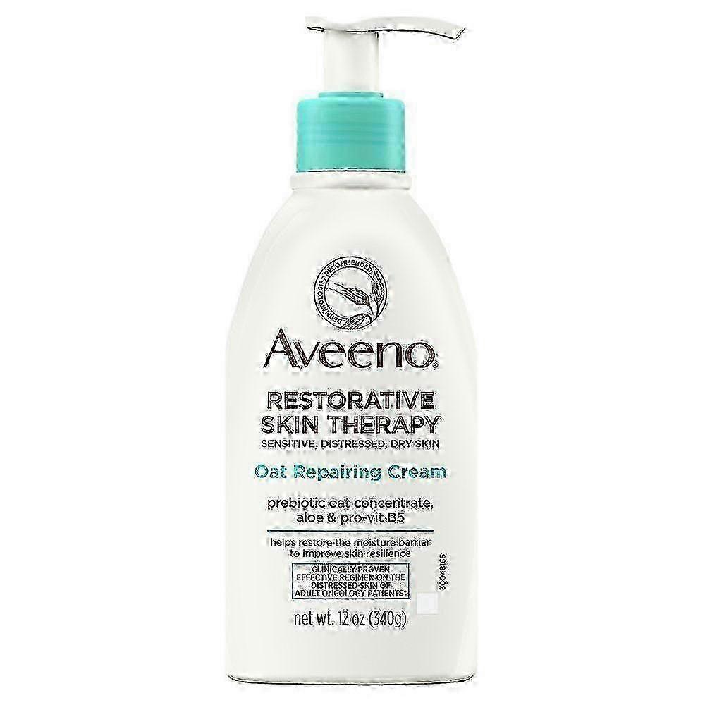 Aveeno Restorative Skin Therapy Oat Repairing Cream, Dry Skin, 12 Oz