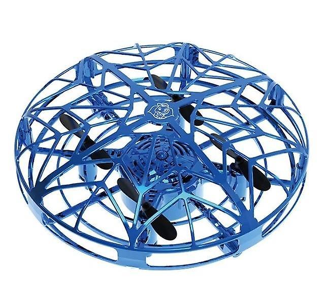 Slowmoose Flying Ufo, Helicopter, Hand Ball Aircraft-mini Four Axis, Rc Drone Blue