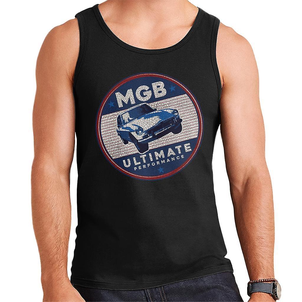 MG B Ultimate Performance British Motor Heritage Men's Vest Black XX-Large