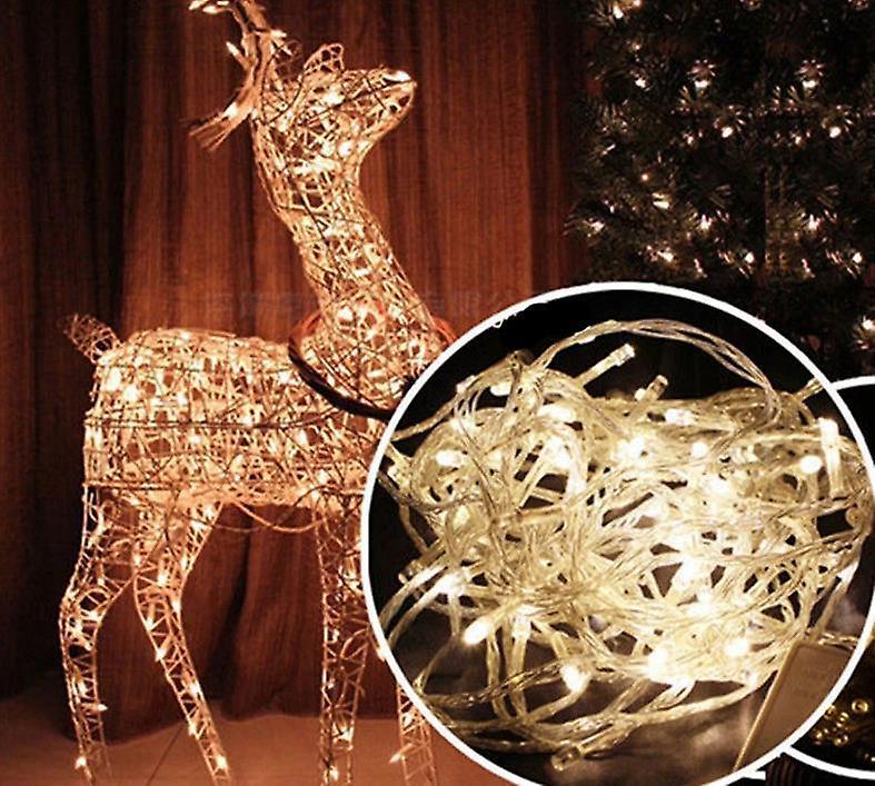 Slowmoose Fairy Holiday Tree -led String Lights For Decoration Warm White 20M 200LEDs 220V EU