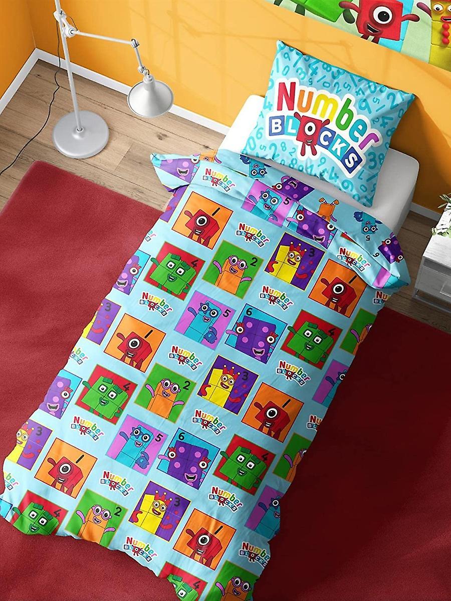 Numberblocks Number Blocks Meet 4 in 1 Junior Bedding Bundle (Duvet, Pillow, Covers)