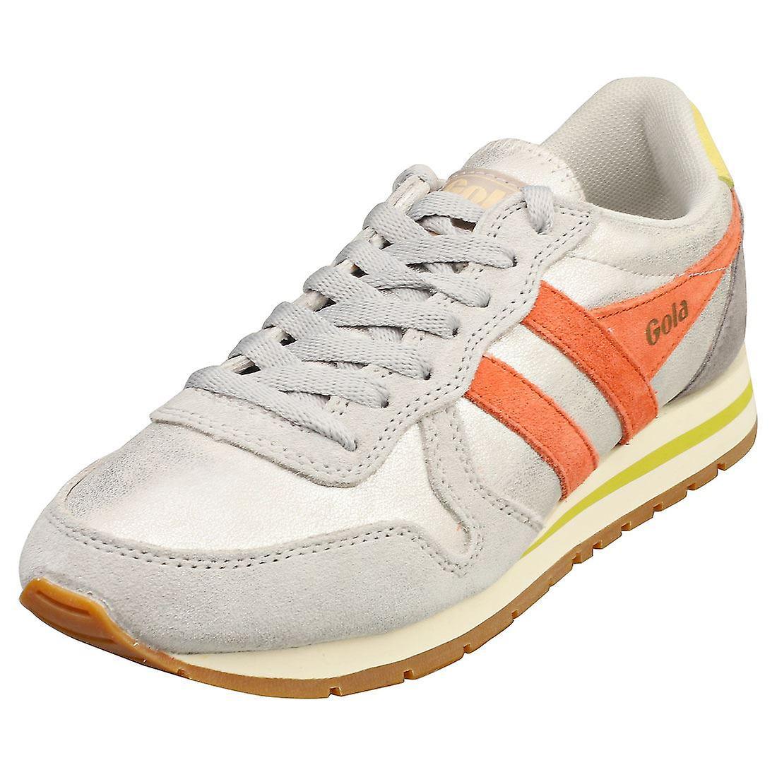 Gola Daytona Blaze Womens Fashion Trainers in Silver 40 EU