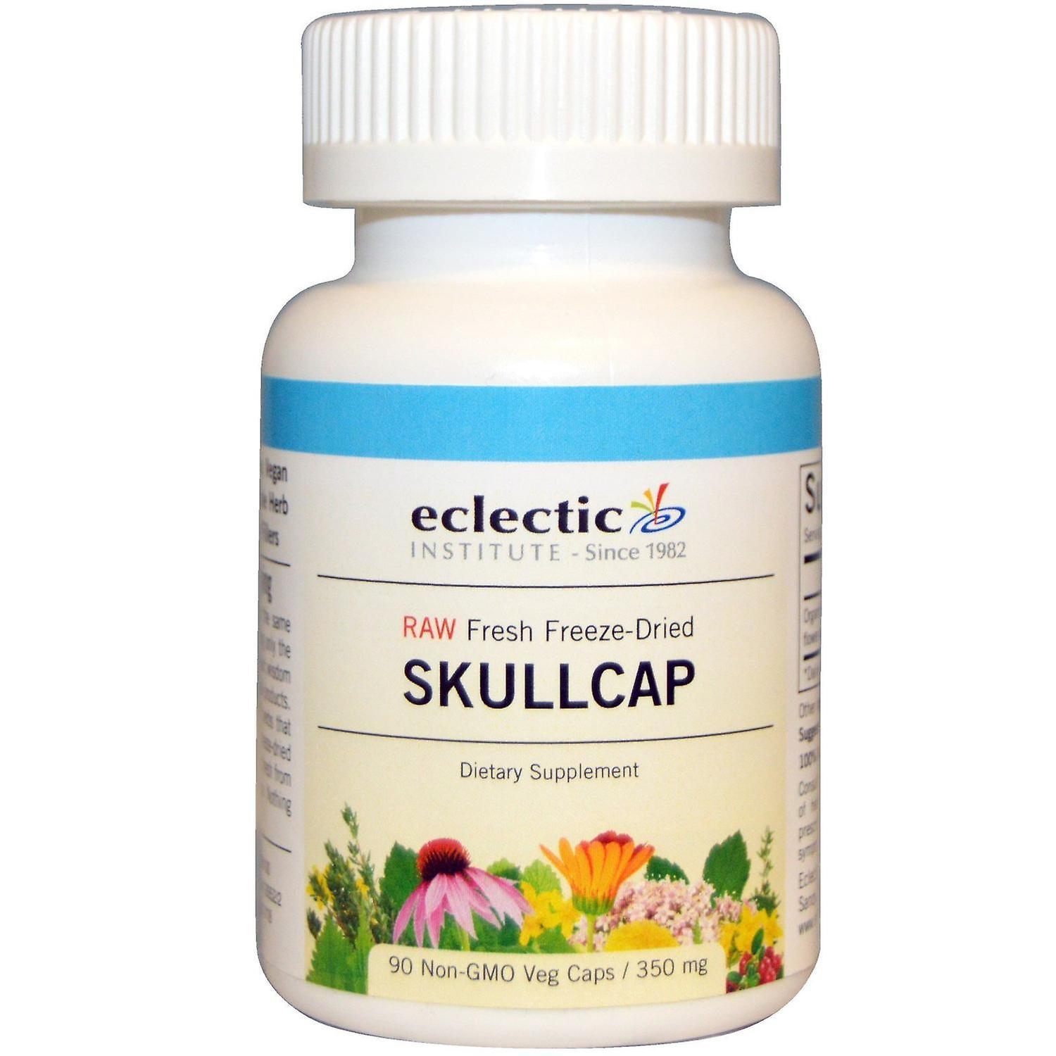 Eclectic Institute, Skullcap, 350 mg, 90 Non-GMO Veggie Caps