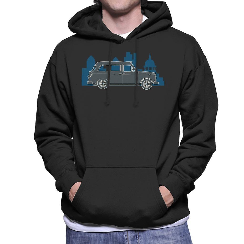 London Taxi Company TX4 Within The City Men's Hooded Sweatshirt Black Small