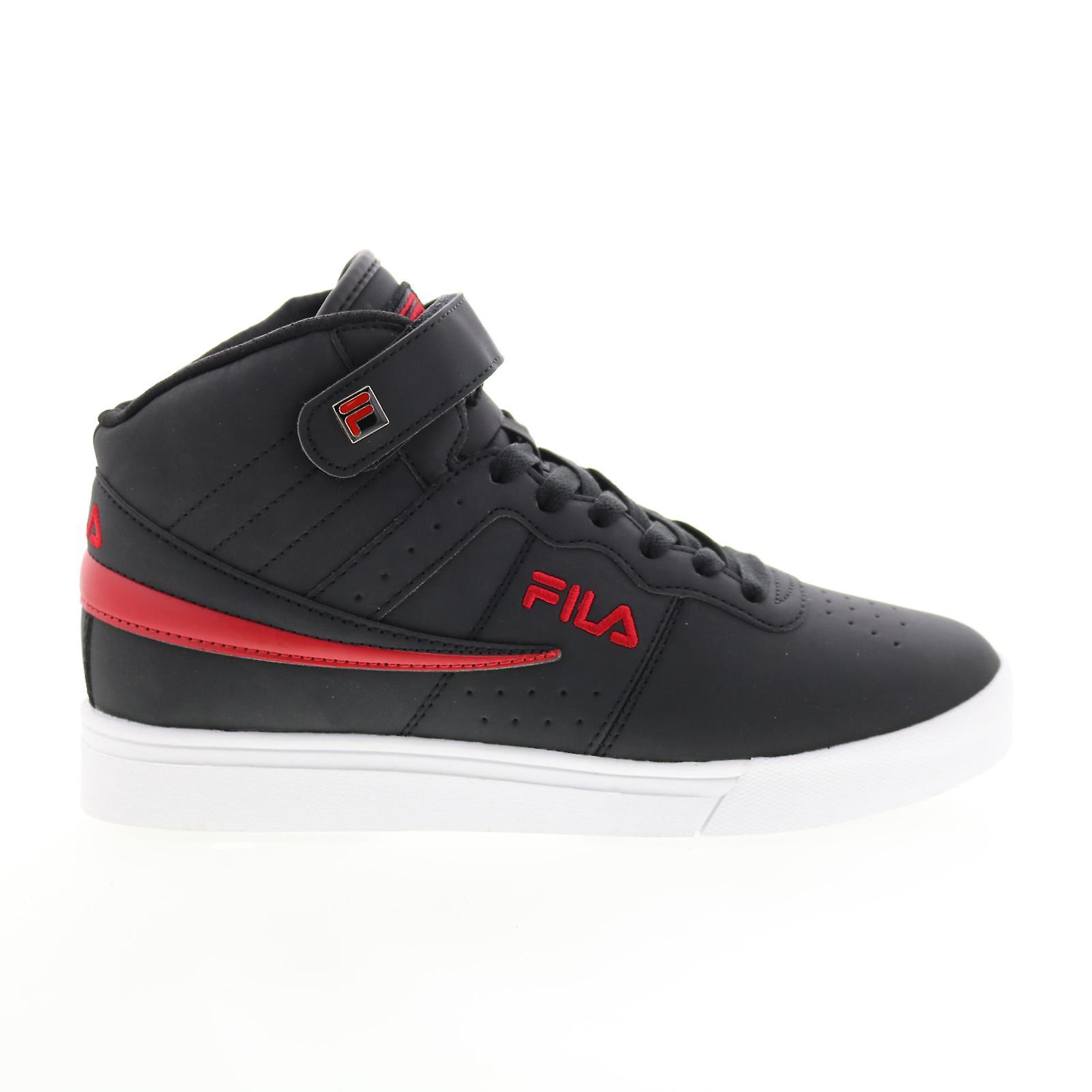 Fila Adult Mens Vulc 13 Matte Lifestyle Sneakers Black White Red US 10.5