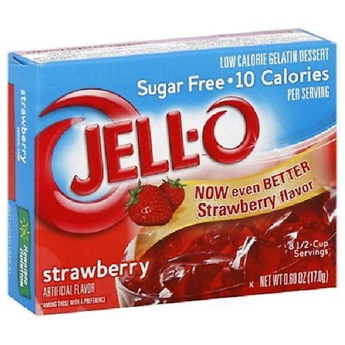 Jell-O Jello Sugar Free Strawberry Instant Jello Mix