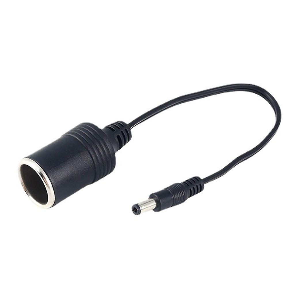 unbrand Cigarette Lighter Power Cable 5.5mm X 2.1mm Jack Adapter For Ups Battery Backup DC Male