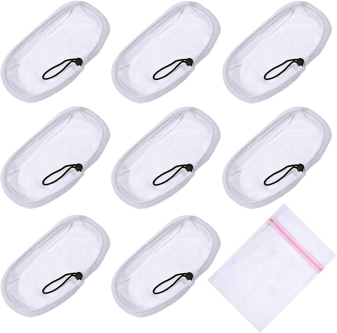 Lyun Steam Mop Cloth Pads For Morphy Richards Steam Cleaner - 8 Pack