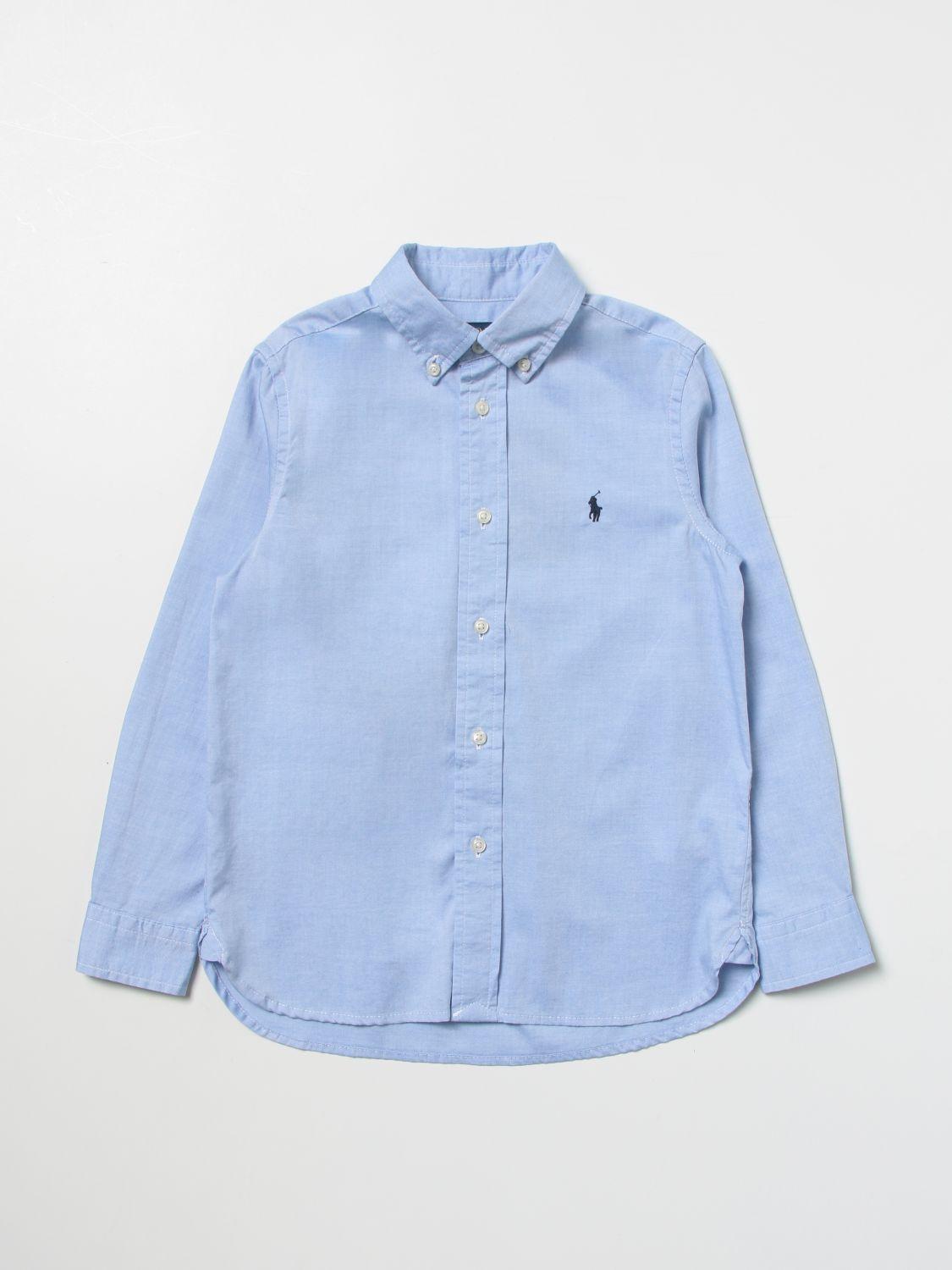 Shirt POLO RALPH LAUREN Kids colour Gnawed Blue