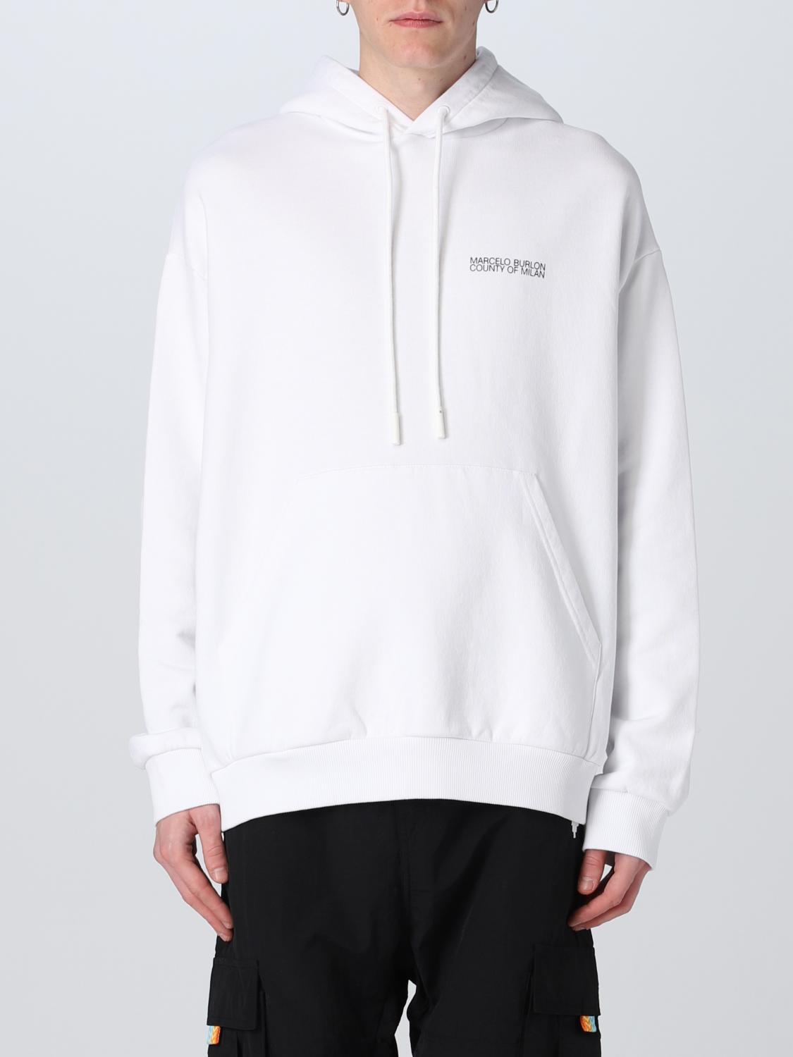 Sweatshirt MARCELO BURLON Men colour White