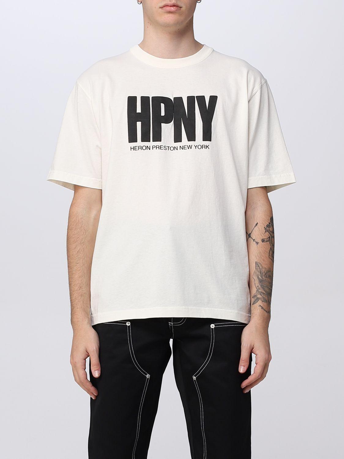 T-Shirt HERON PRESTON Men colour White