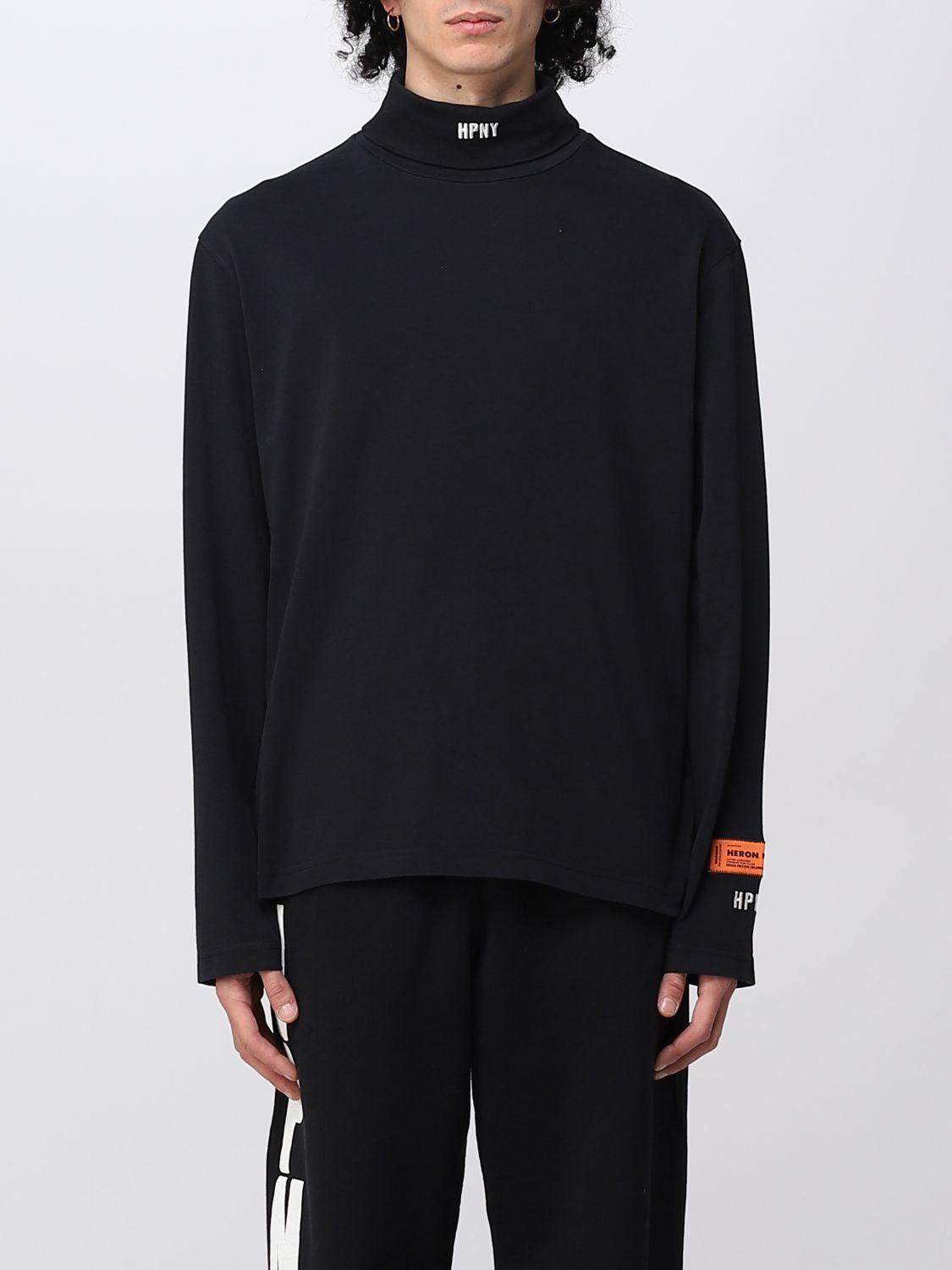 T-Shirt HERON PRESTON Men colour Black