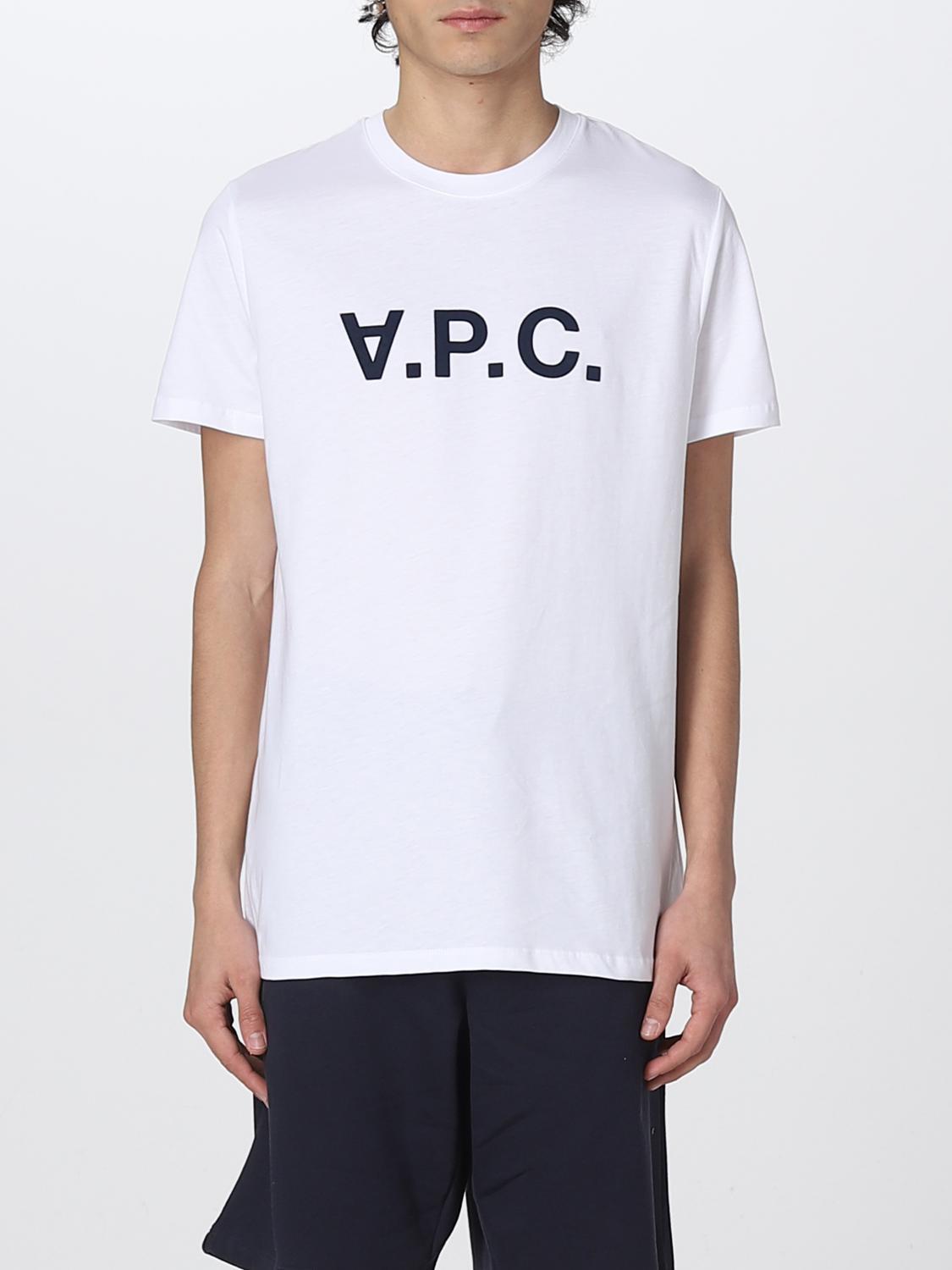 T-Shirt A.P.C. Men colour Blue