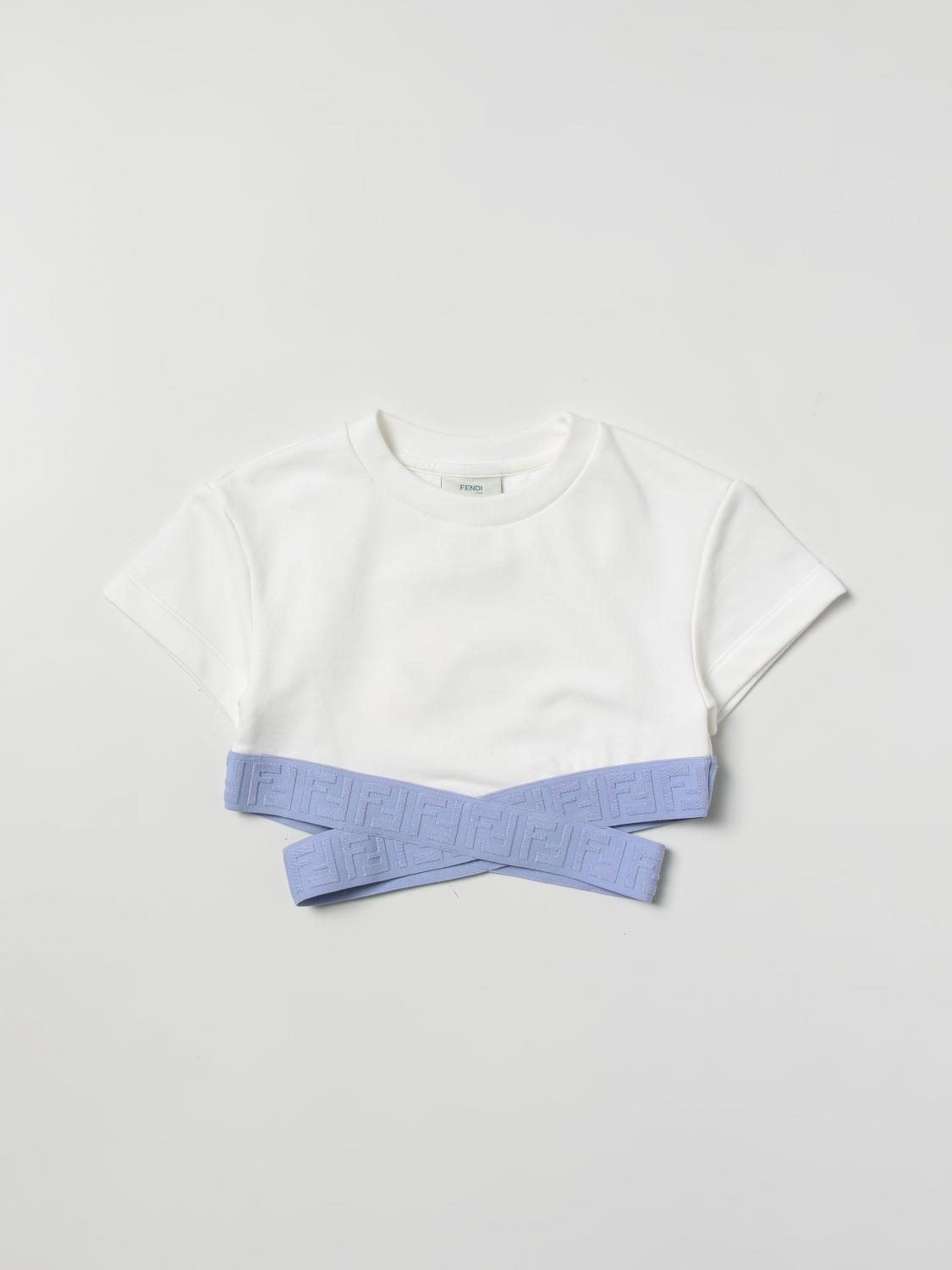 Top FENDI KIDS Kids colour White