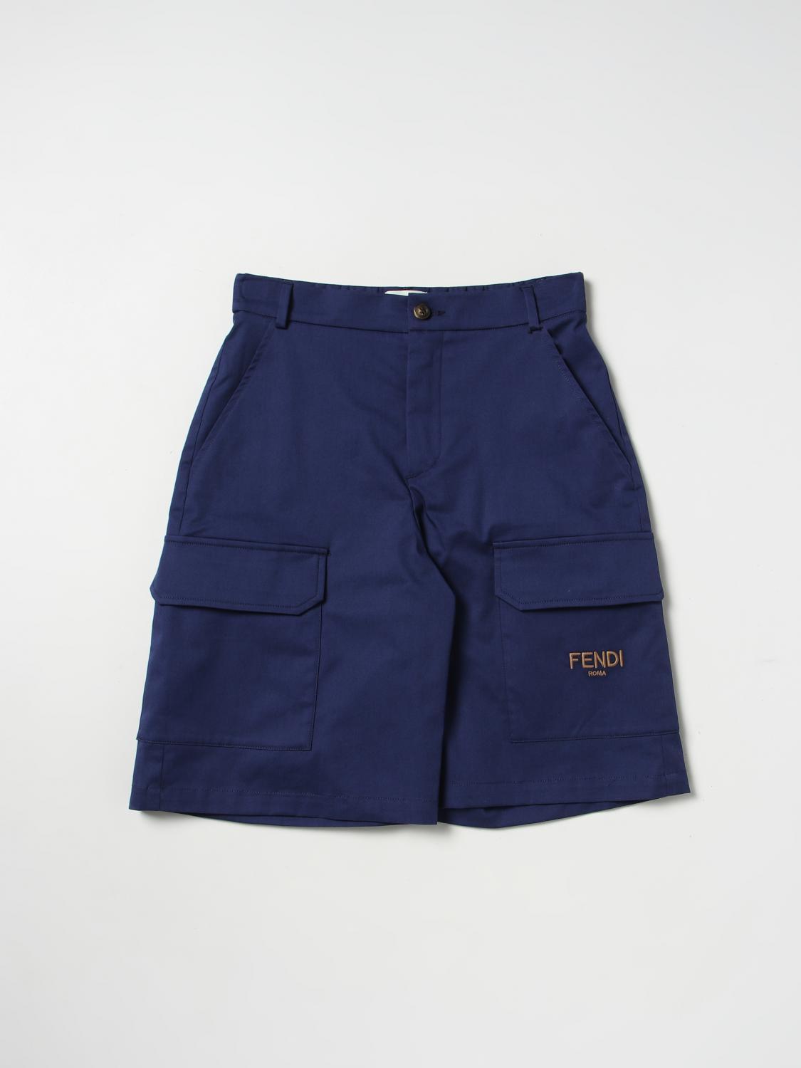 Shorts FENDI KIDS Kids colour Blue