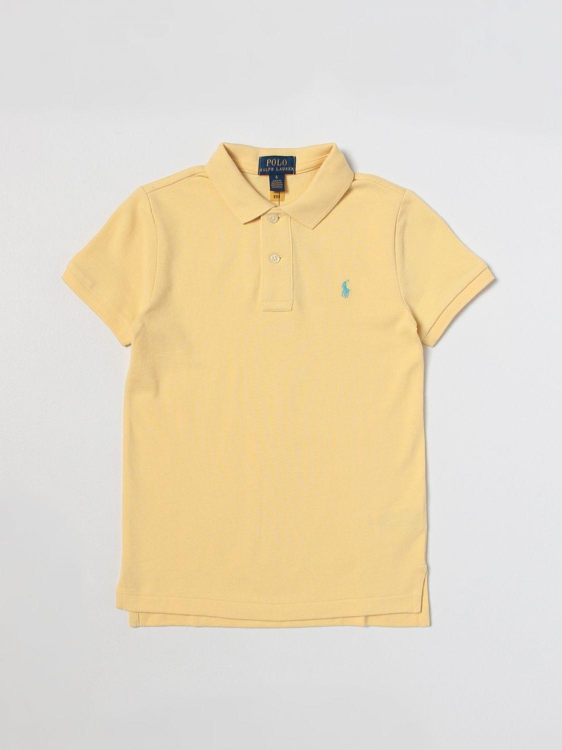 Polo Shirt POLO RALPH LAUREN Kids colour Yellow