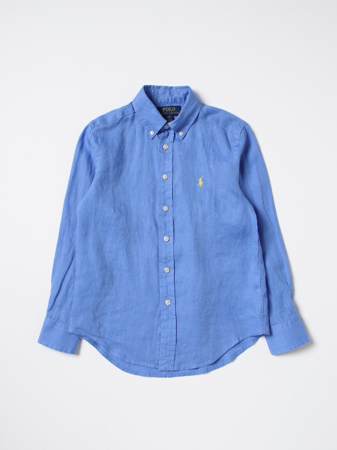 Shirt POLO RALPH LAUREN Kids colour Gnawed Blue