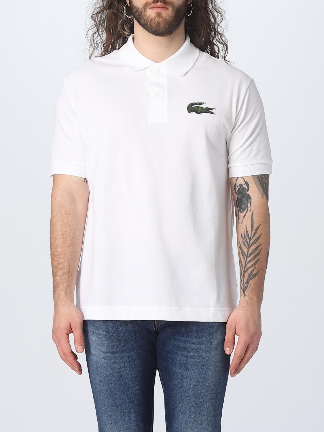 Polo Shirt LACOSTE Men colour White