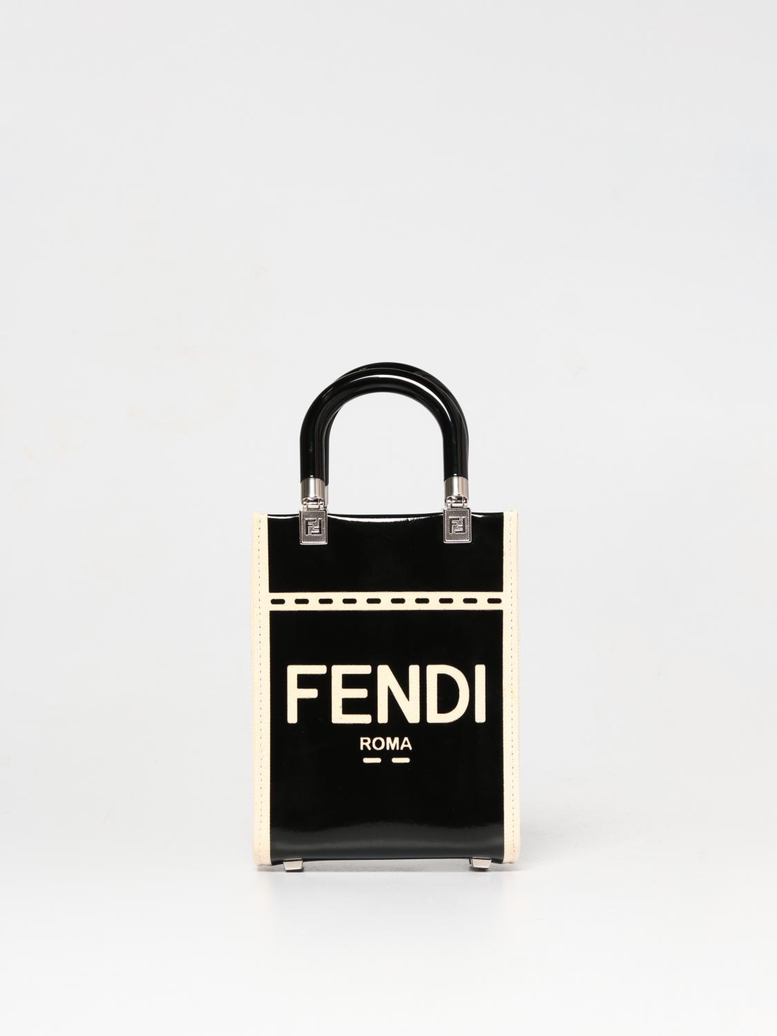 Mini Bag FENDI Woman colour Black