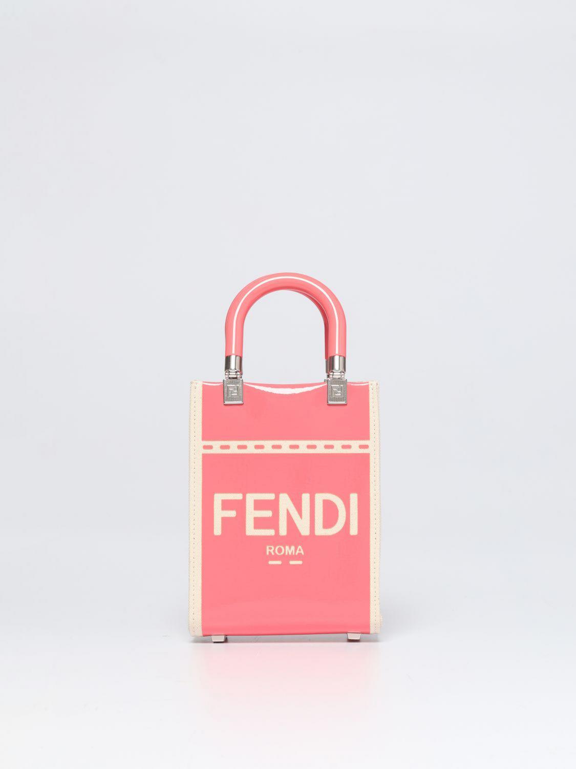 Mini Bag FENDI Woman colour Pink