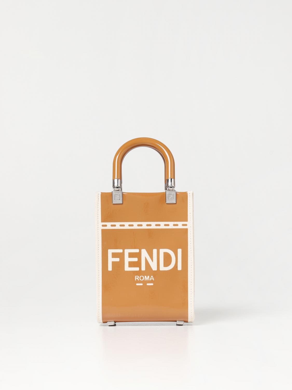 Mini Bag FENDI Woman colour Brown