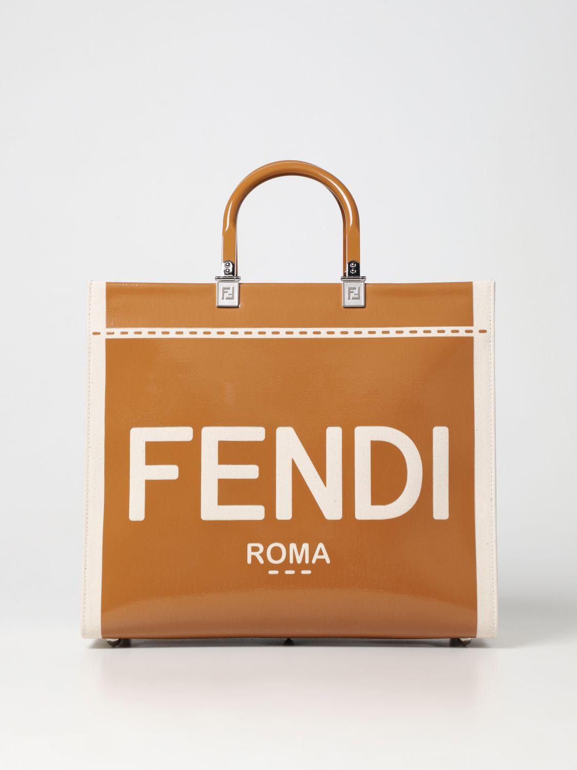 Tote Bags FENDI Woman colour Leather