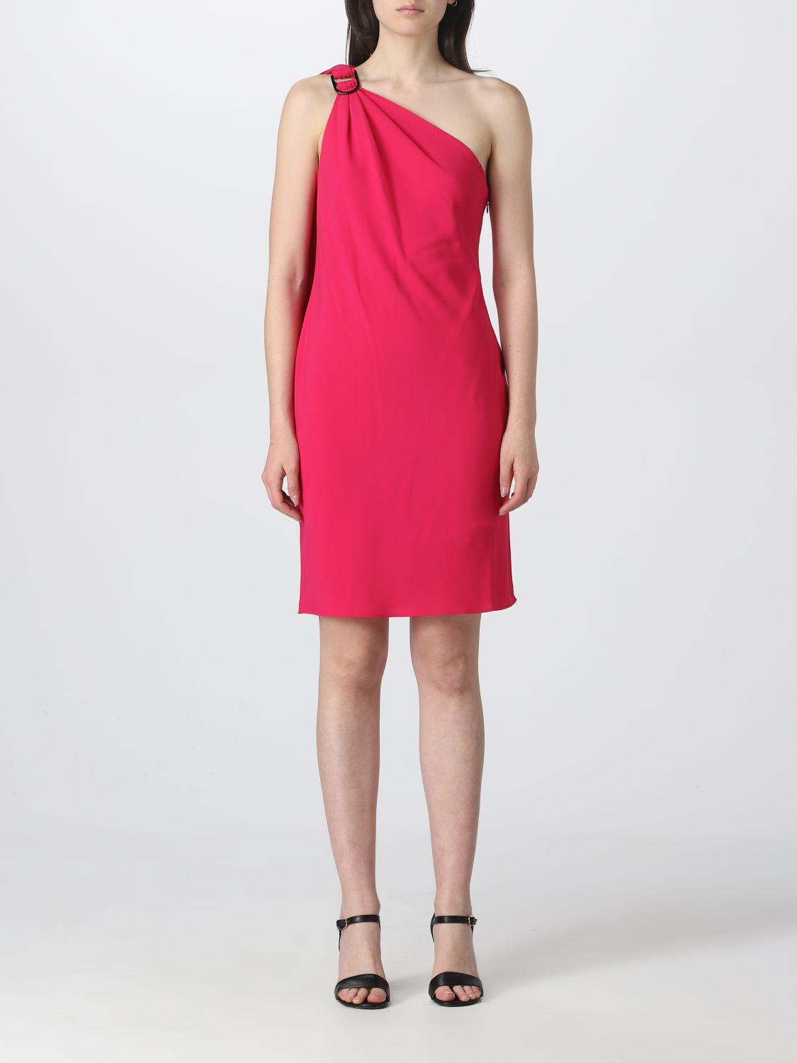 Dress LAUREN RALPH LAUREN Woman colour Fuchsia