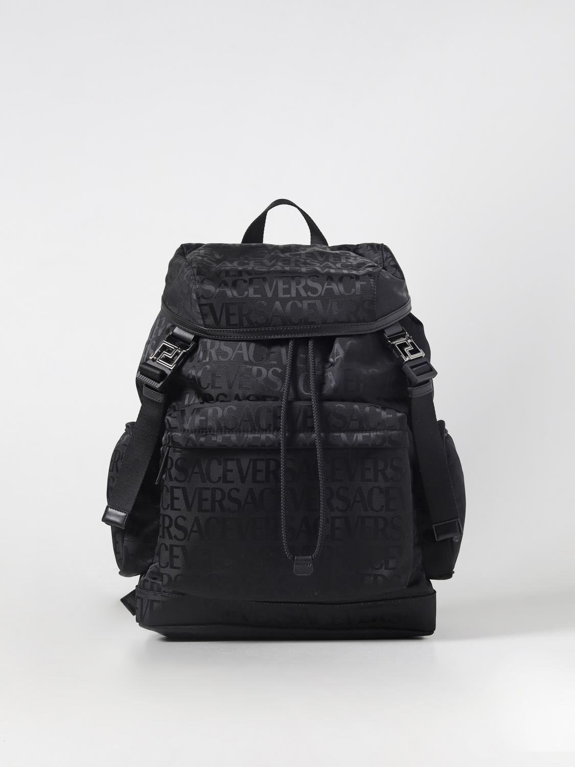 Backpack VERSACE Men colour Black