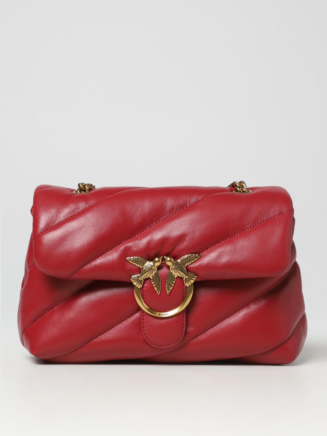 Shoulder Bag PINKO Woman colour Red