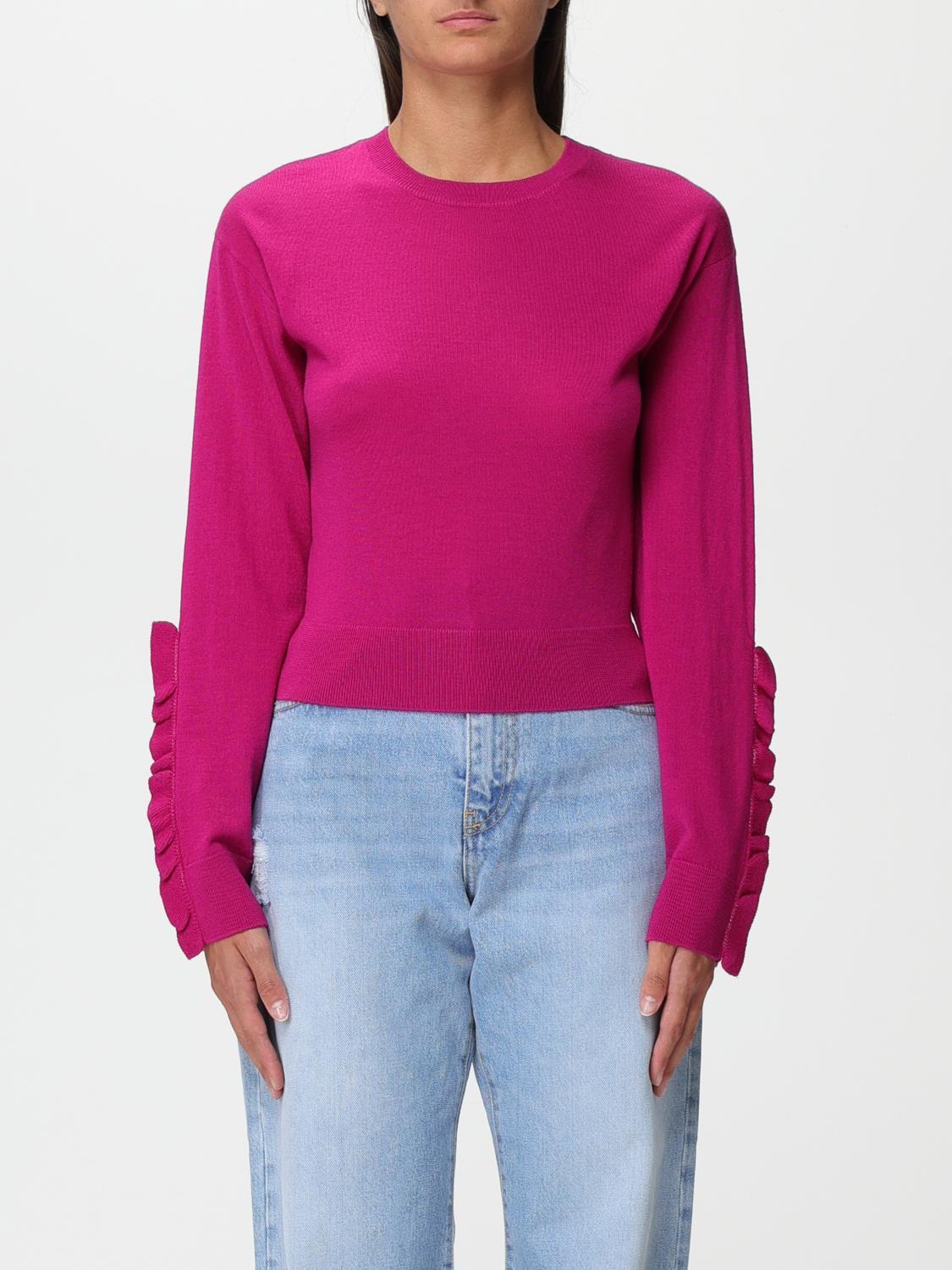 Jumper PINKO Woman colour Fuchsia