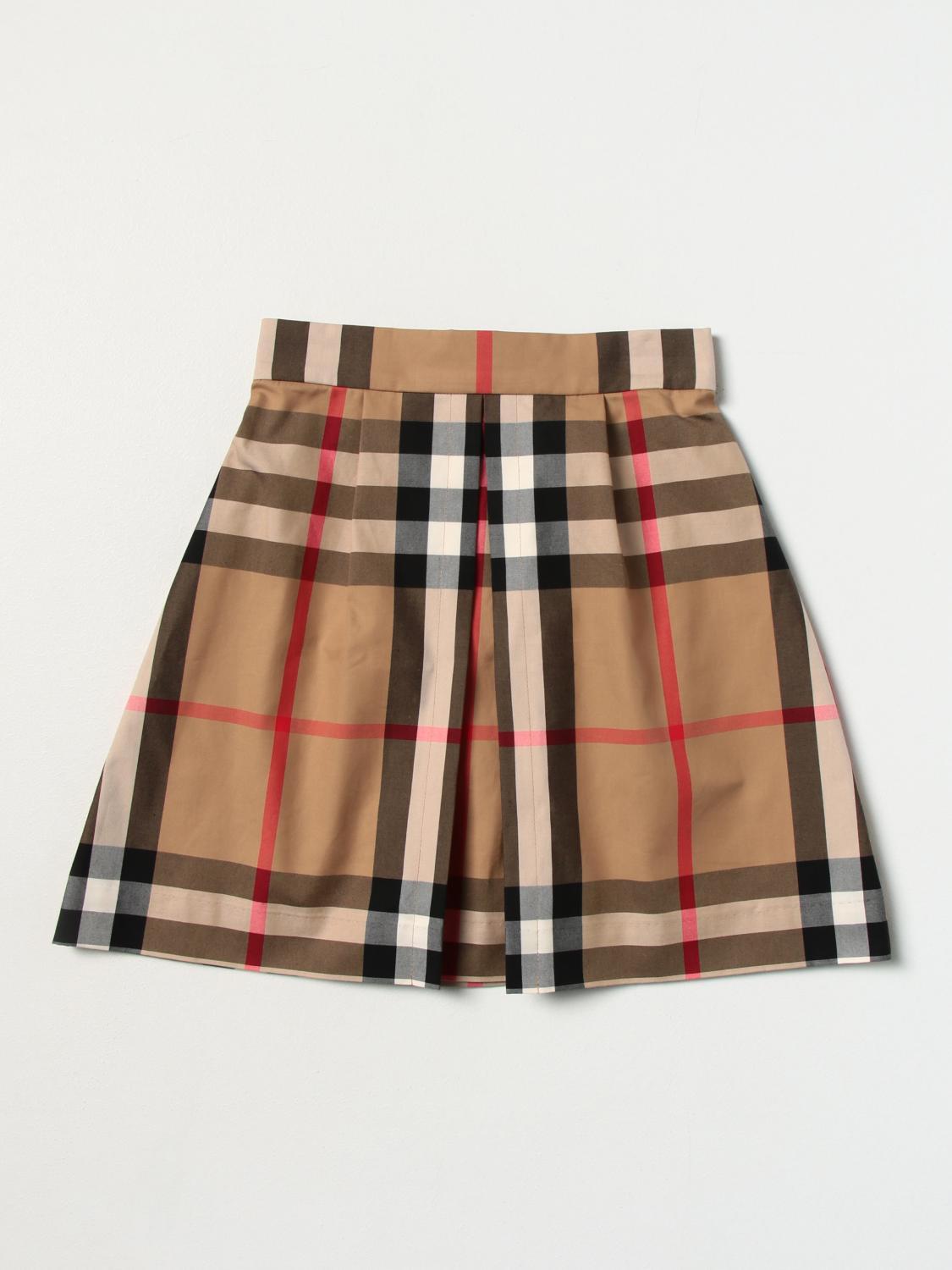 Skirt BURBERRY KIDS Kids colour Beige