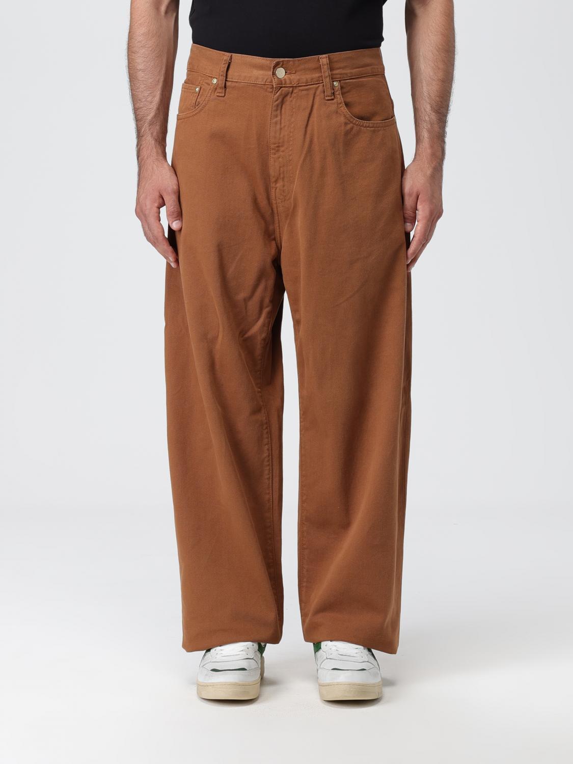 Trousers CARHARTT WIP Men colour Tobacco