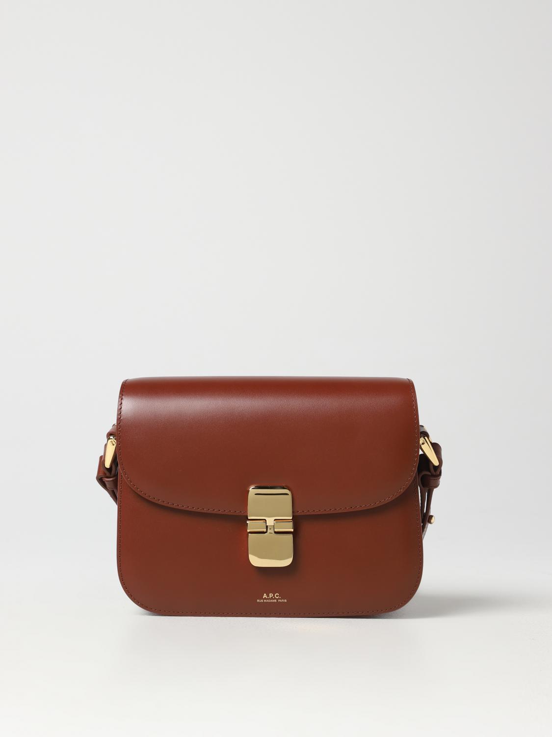 Shoulder Bag A.P.C. Woman colour Brown