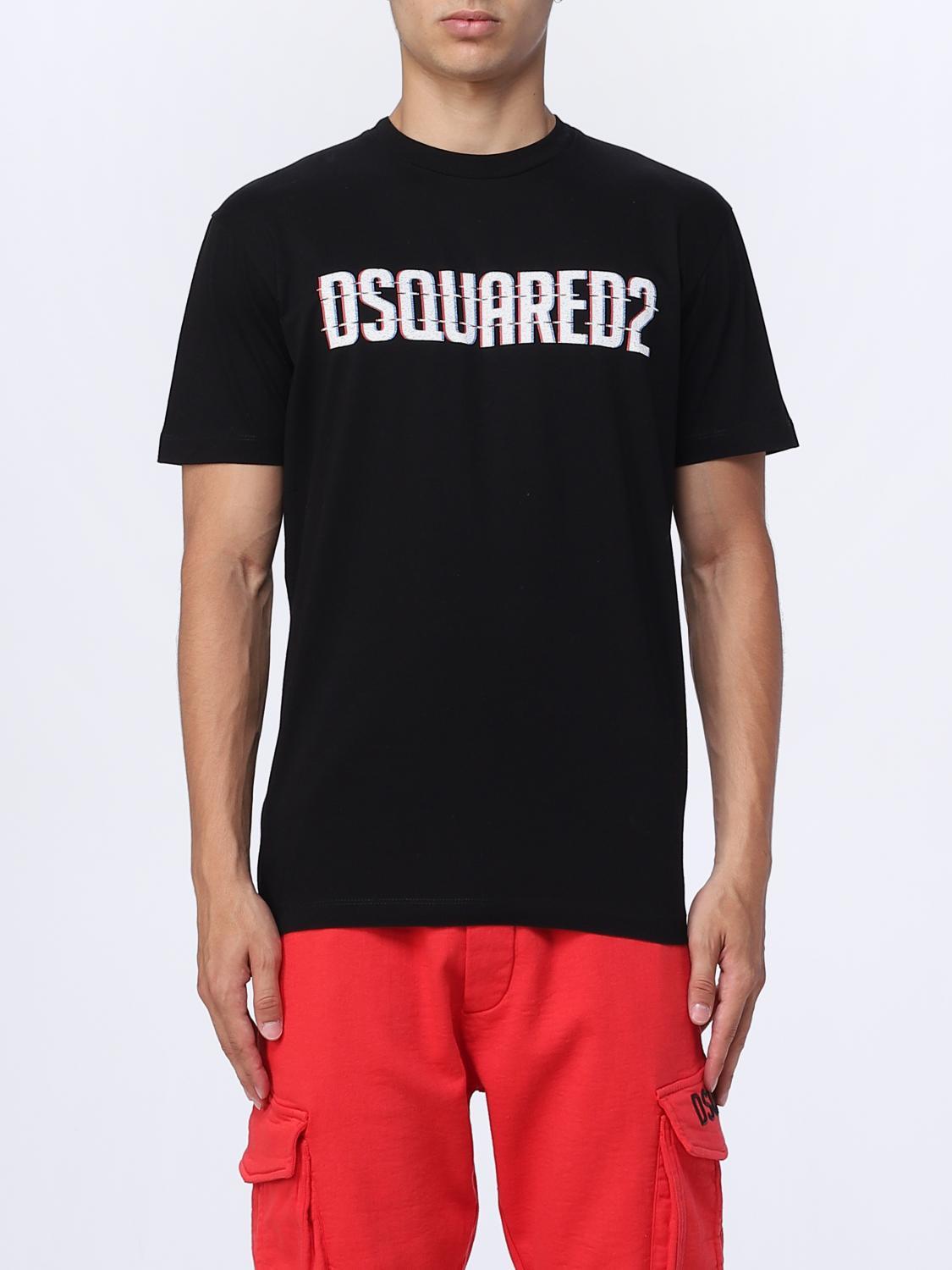 T-Shirt DSQUARED2 Men colour Black