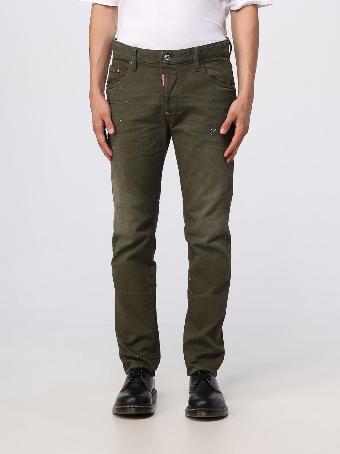 Jeans DSQUARED2 Men colour Military