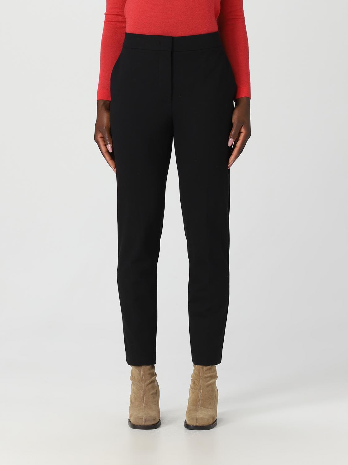 Trousers MAX MARA Woman colour Black