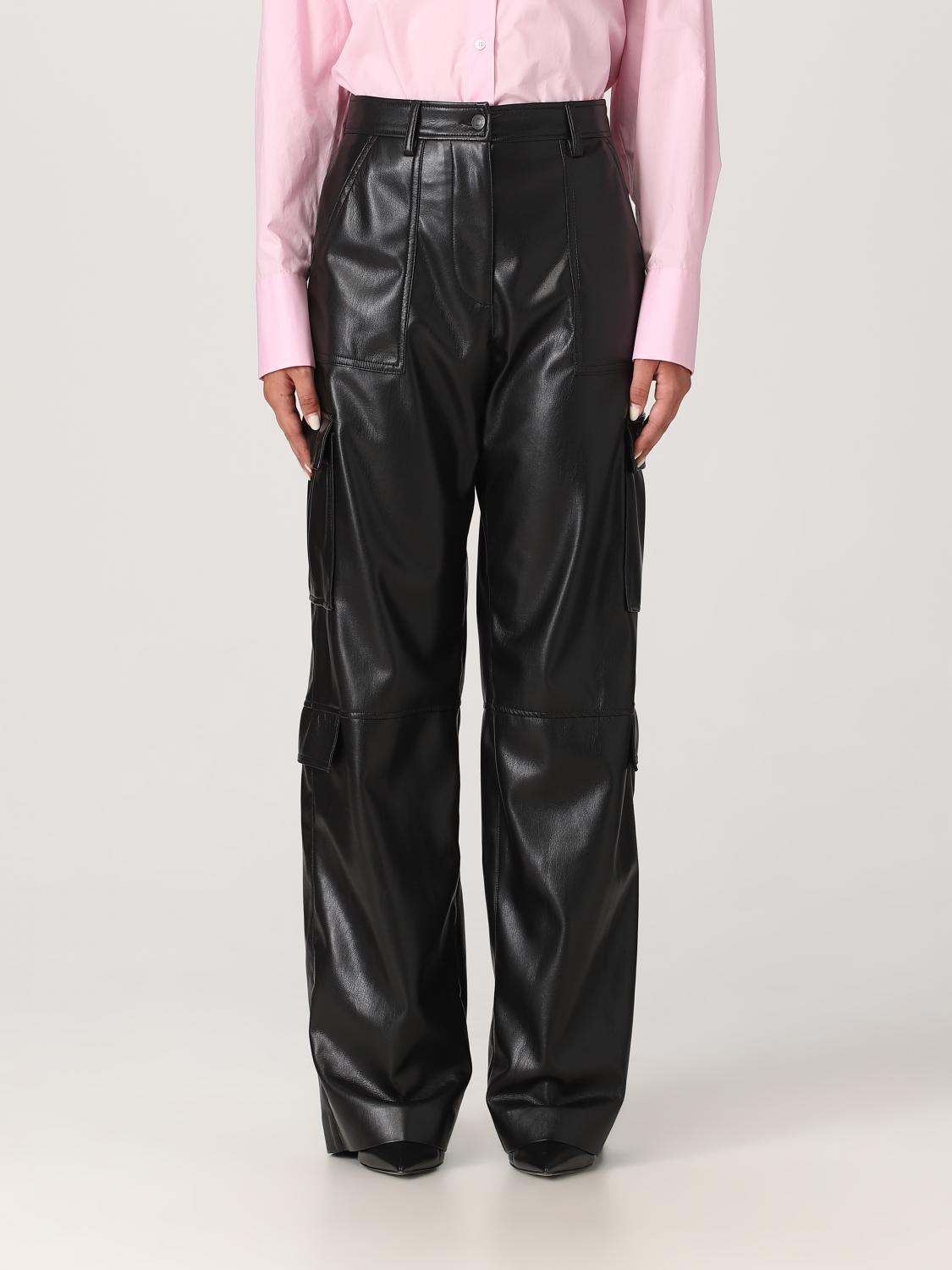 Trousers MSGM Woman colour Black