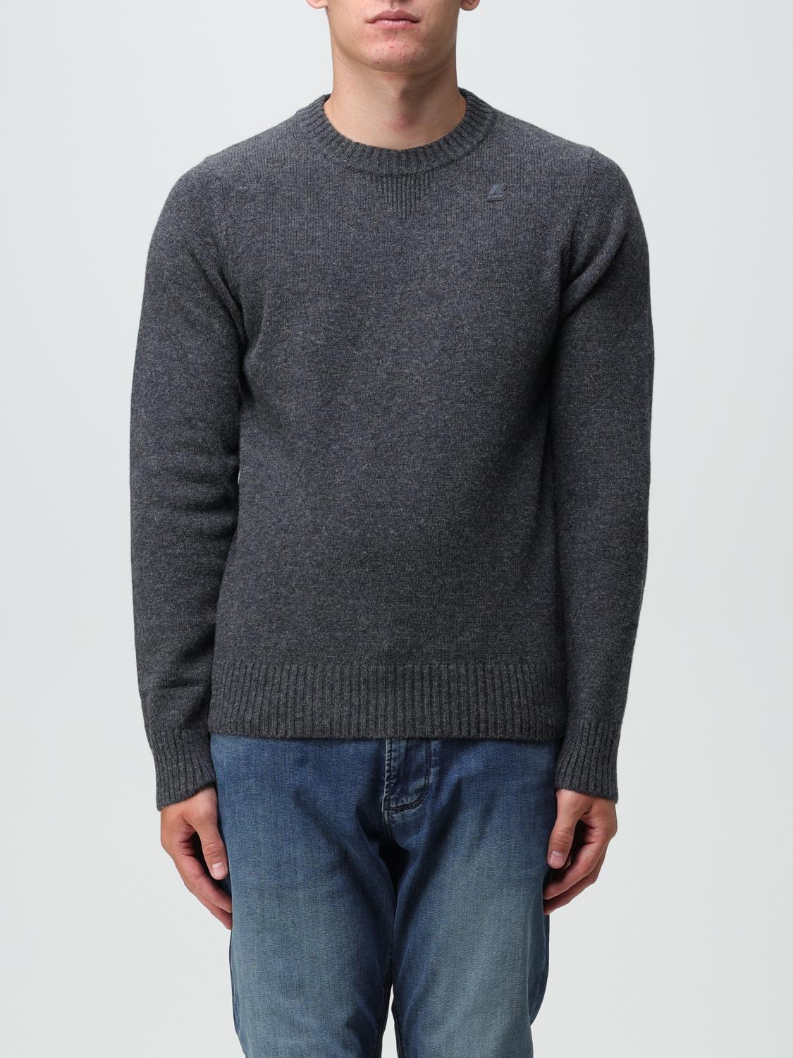 Jumper K-WAY Men colour Charcoal