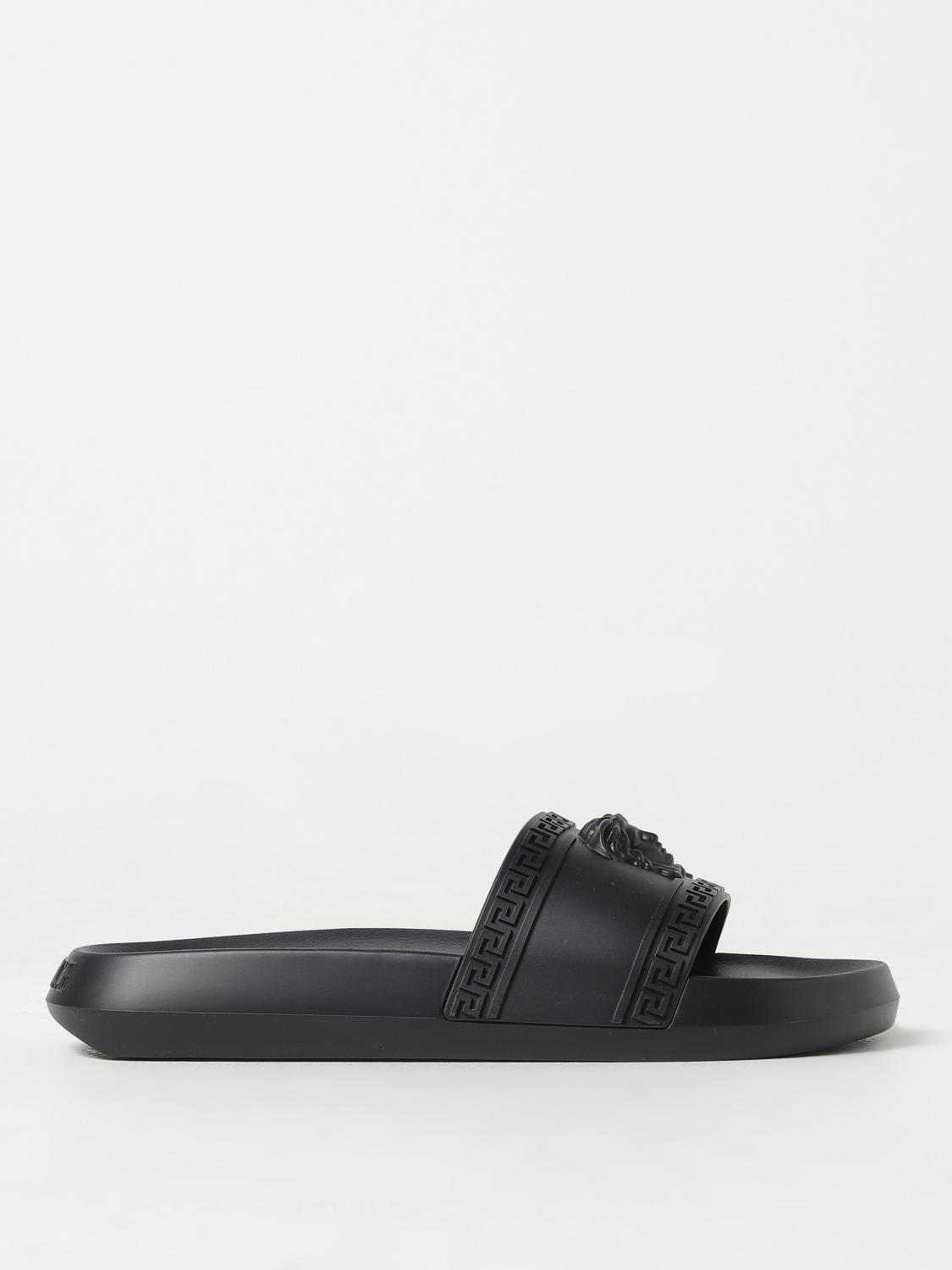 Sandals VERSACE Men colour Black