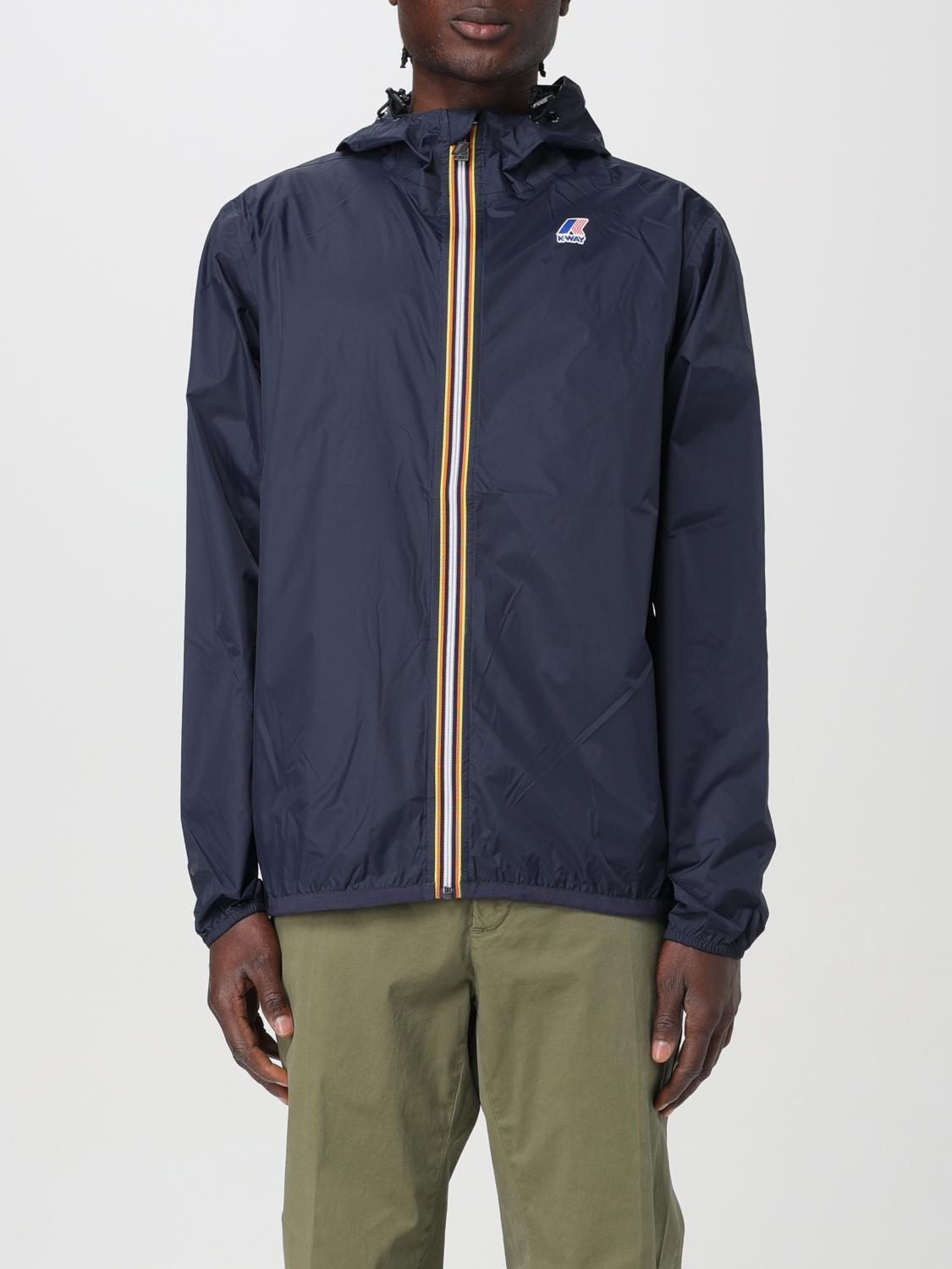 Jacket K-WAY Men colour Navy