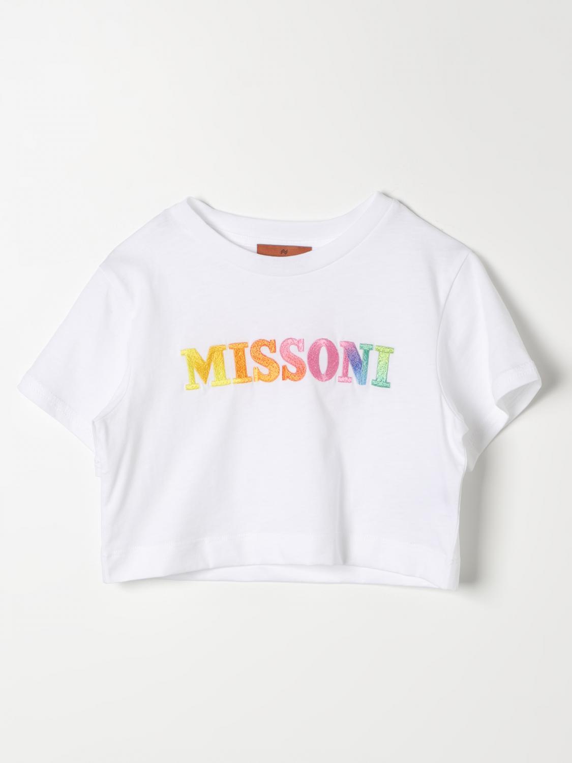 T-Shirt MISSONI KIDS Kids colour White