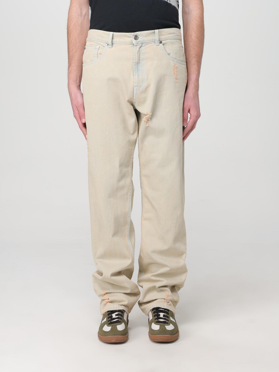 Jeans MSGM Men colour Sand