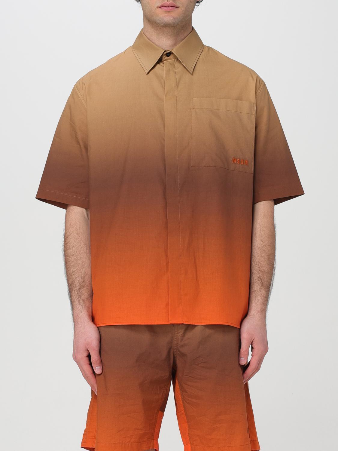 Shirt MSGM Men colour Beige