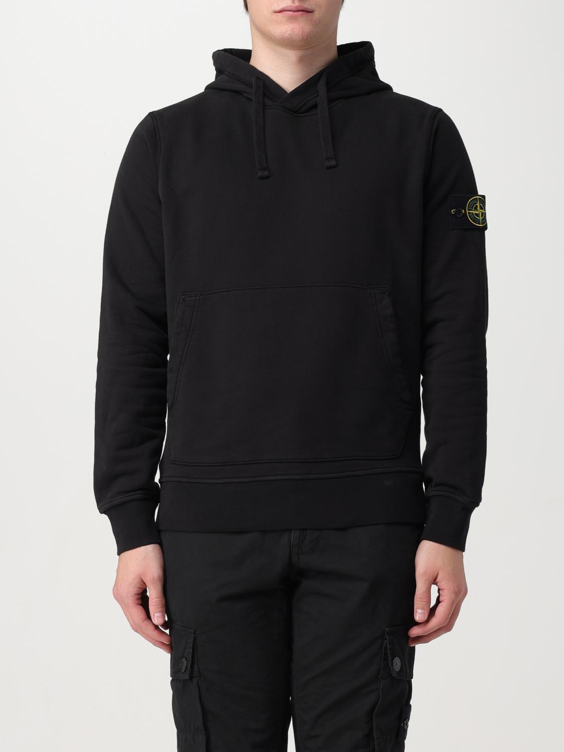 Sweatshirt STONE ISLAND Men colour Black