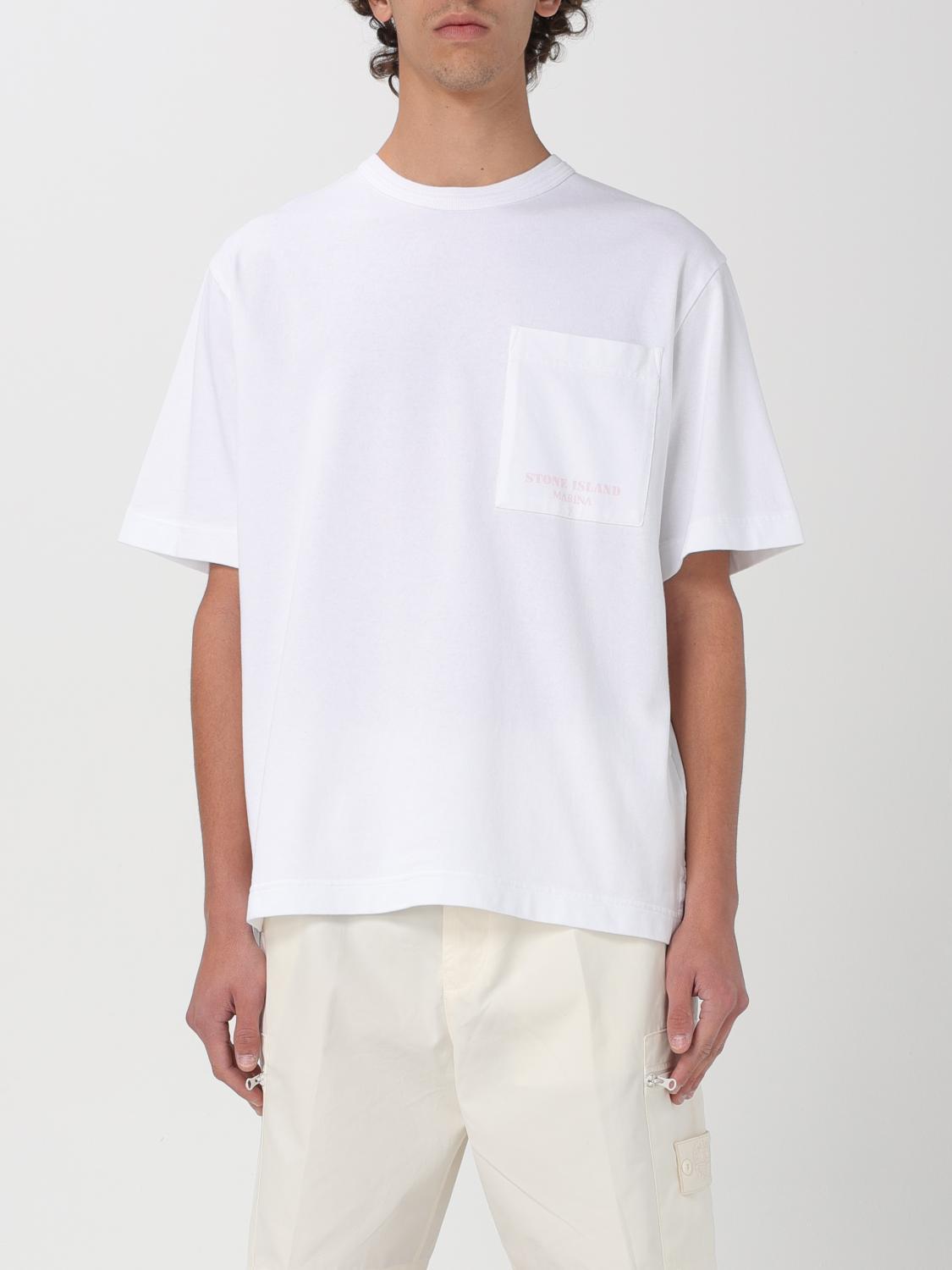 T-Shirt STONE ISLAND Men colour White