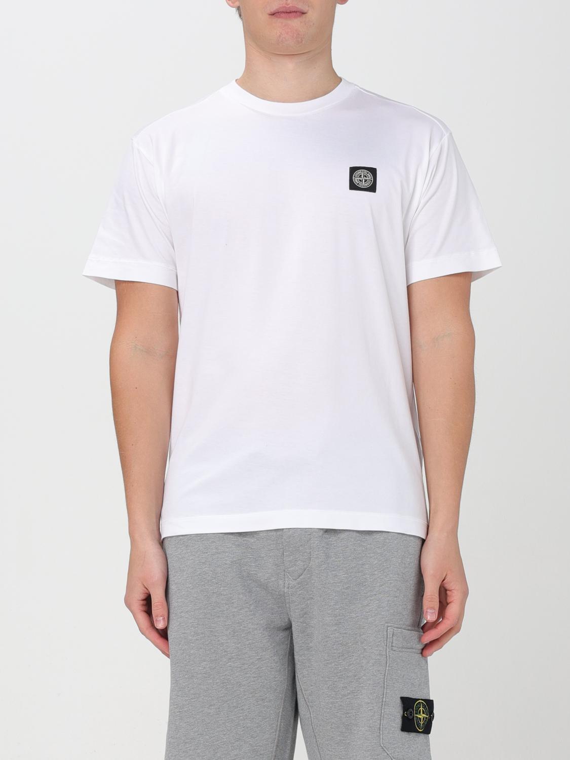 T-Shirt STONE ISLAND Men colour White