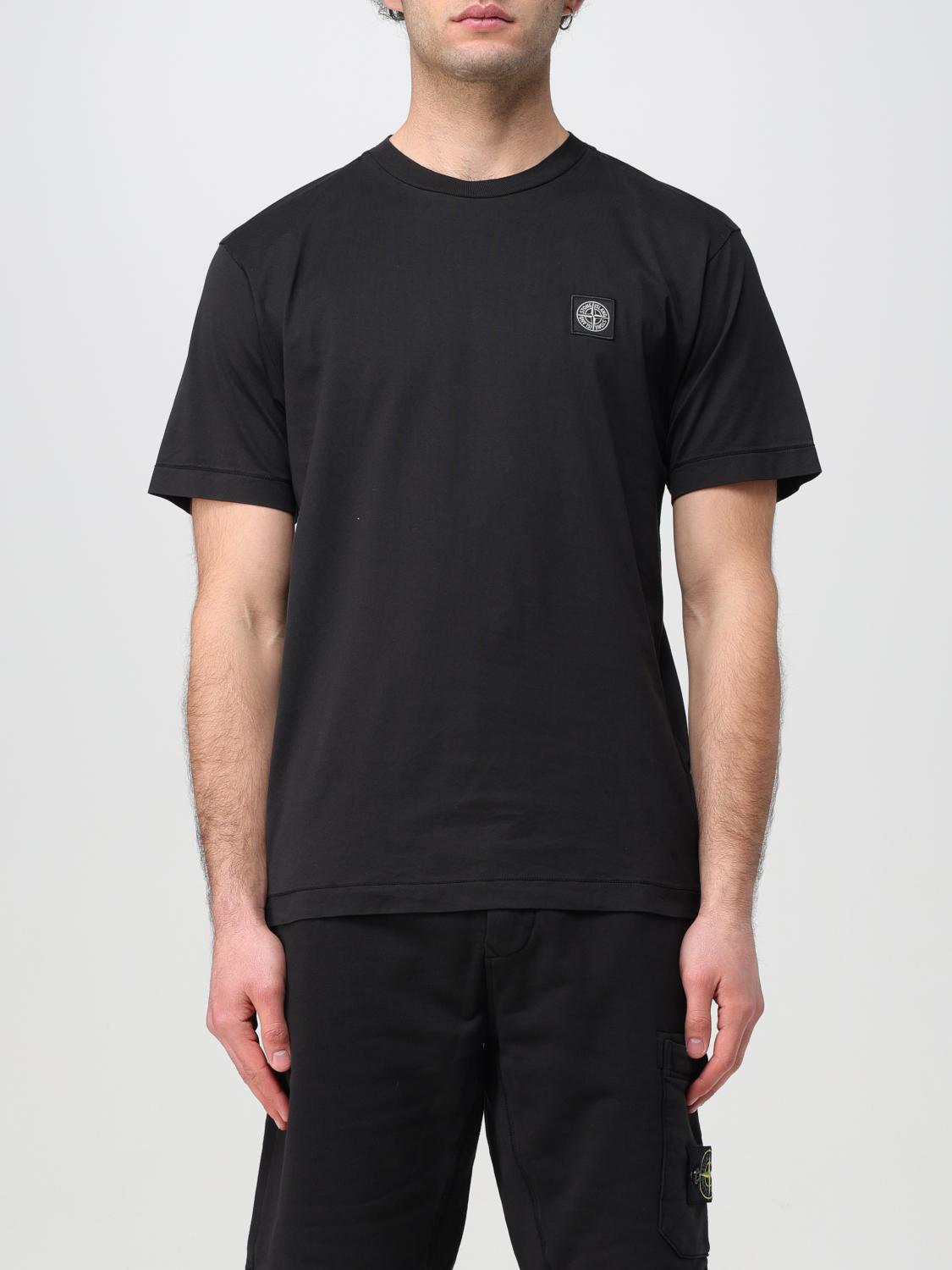 T-Shirt STONE ISLAND Men colour Black